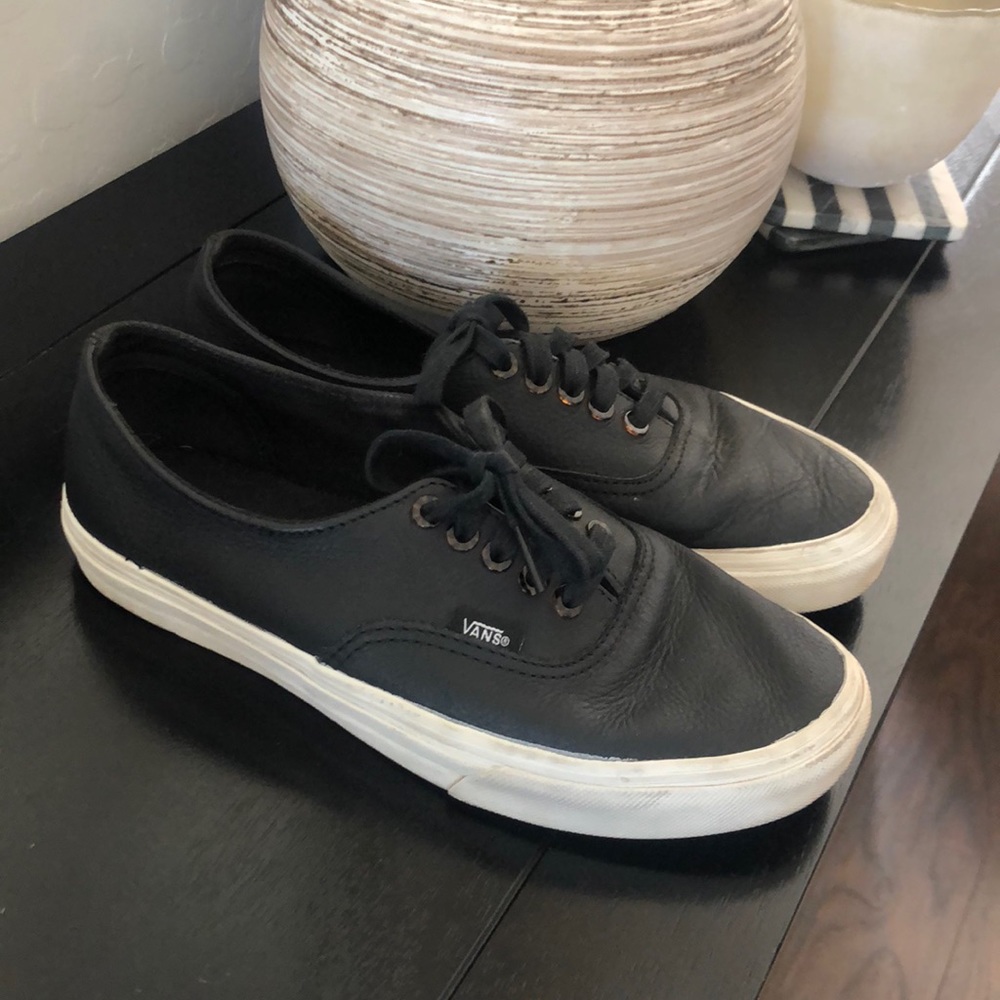Leather Vans